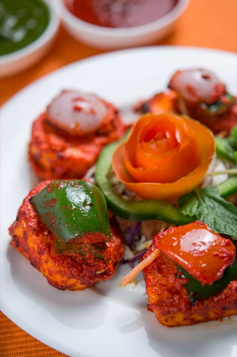 Charred Paneer Tikka